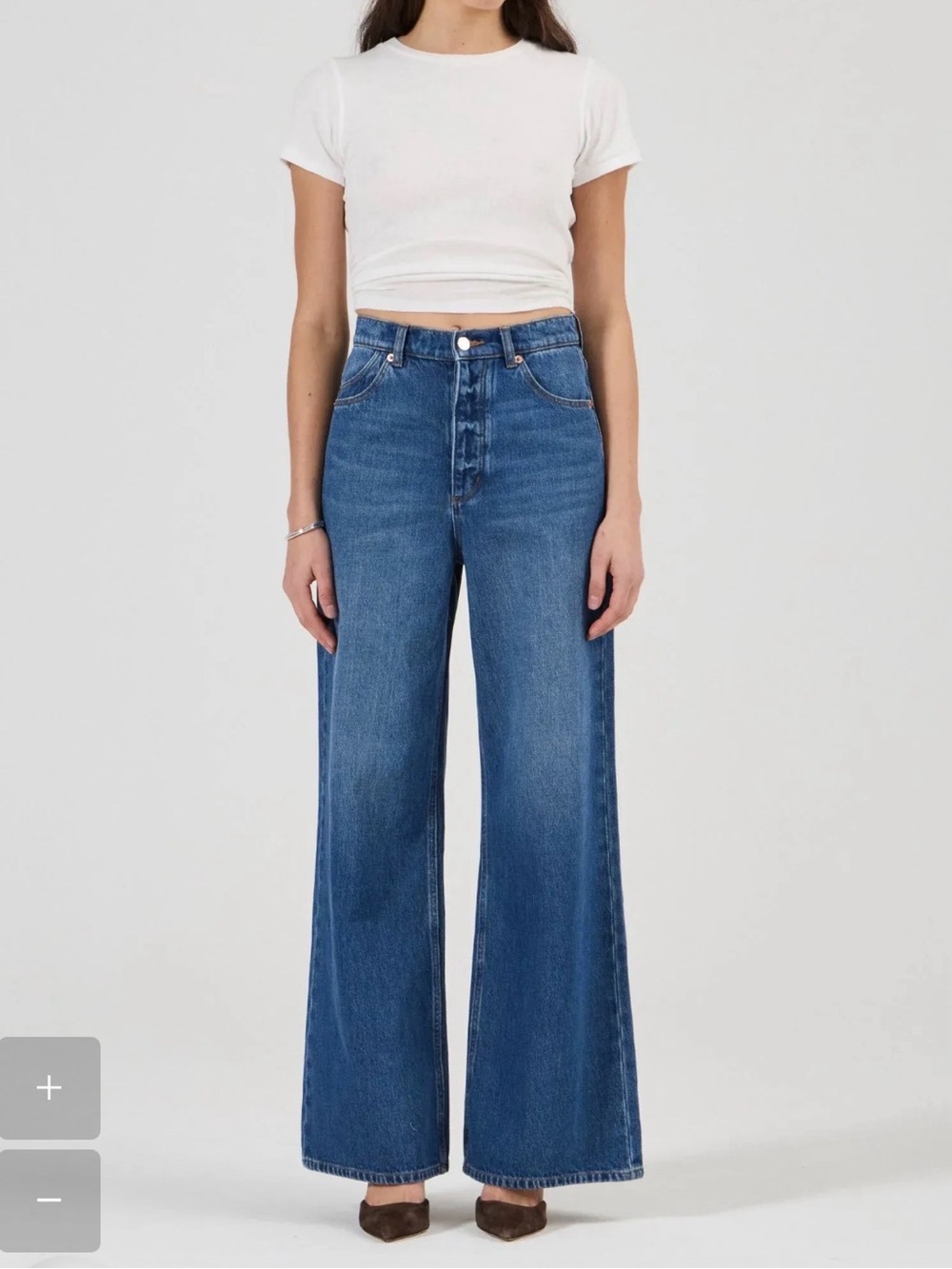 Rolla’s Sailor High-Rise Flared Jeans in Blue - Women 26